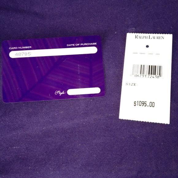 Leather Ralph Lauren Purple label messenger bag - Picture 8 of 8